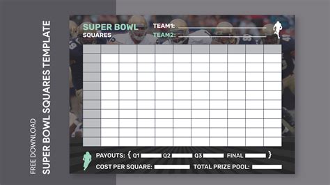 super bowl betting squares